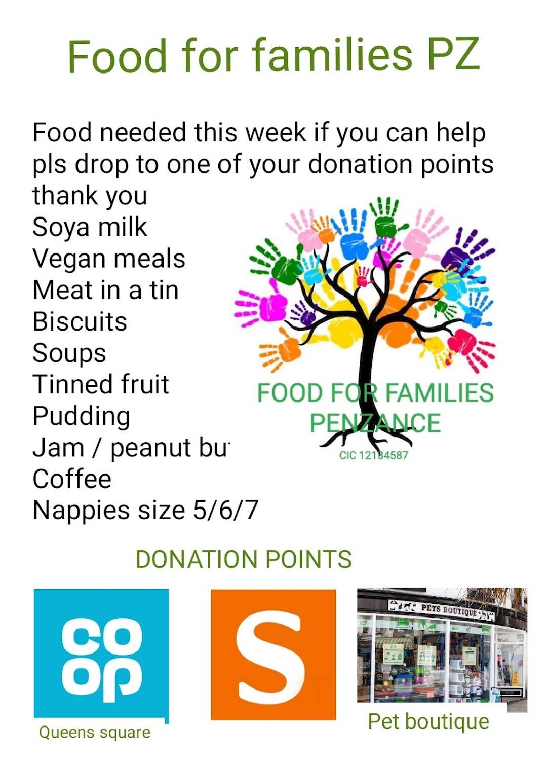 Food For Families Penzance