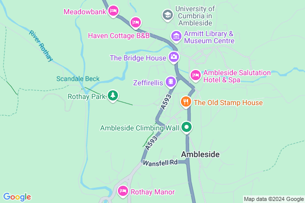 Ambleside Parish Centre Windermere District Food Bank Give Food   Map 